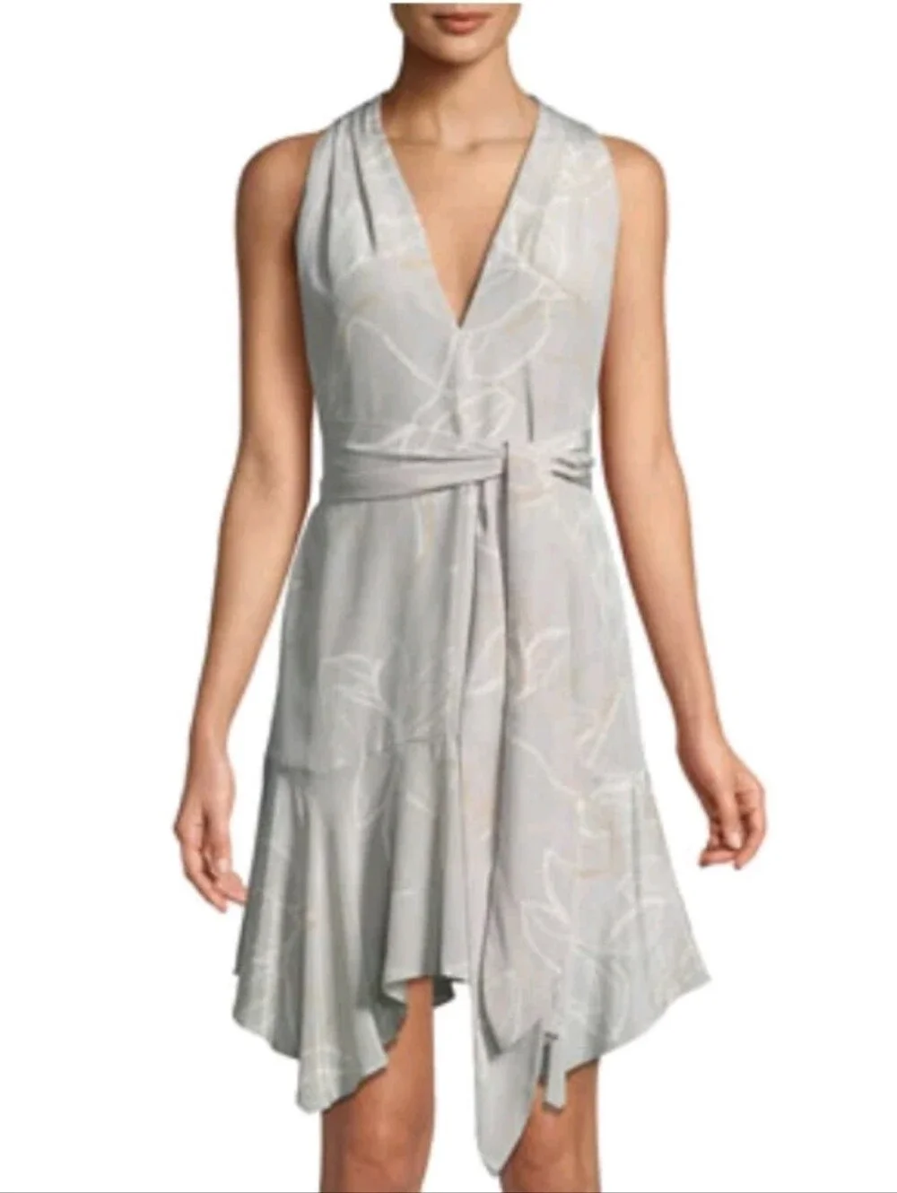 asymmetrical plus size prom dresses Sleeveless Asymmetric Gown 4 / Nude Gold Color:As pictured None Fabric 20260527-PRODUCT-ALLSITE How to make ASYMMETRIC